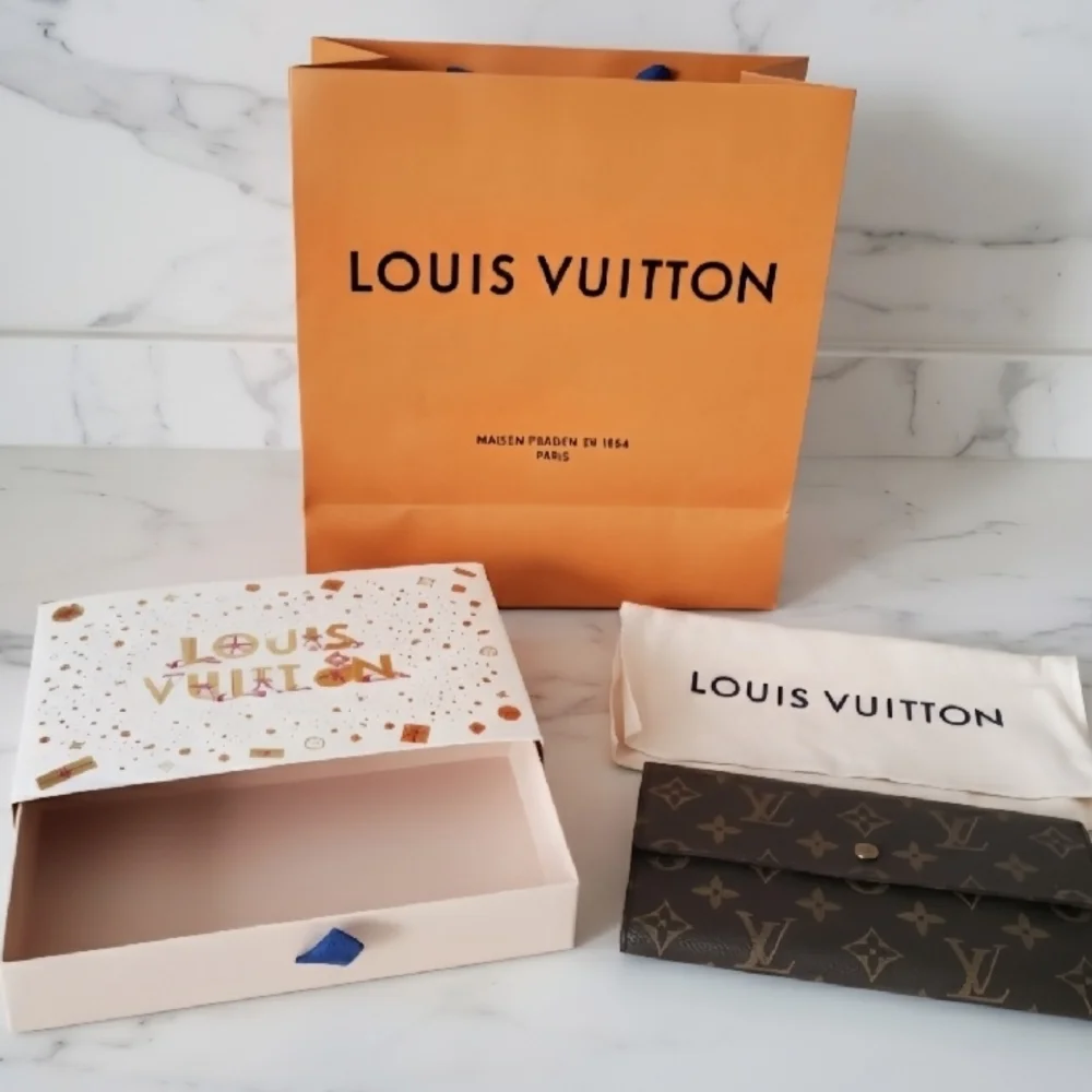 Louis Vuitton Porte Tresor Vintage International Monogram Wallet Bundle